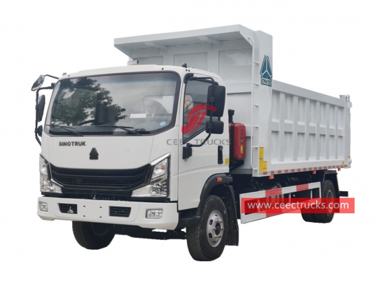 HOWO 6 wheeler tipper truck