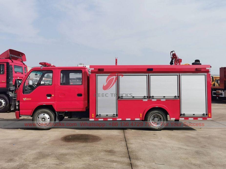 ISUZU NKR fire fighting truck