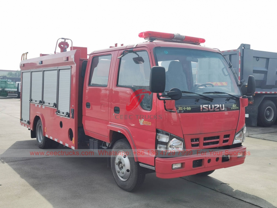 ISUZU NKR fire fighting truck