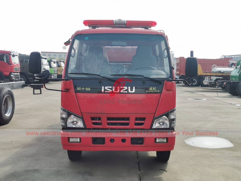 ISUZU NKR fire fighting truck