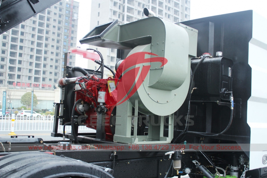 Dongfeng 12 CBM street sweeper truck for export