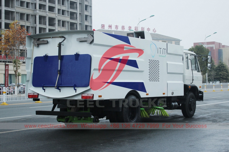 Dongfeng 12 CBM street sweeper truck for export