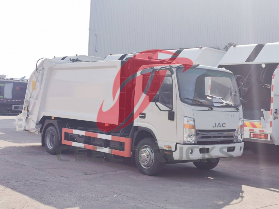 JAC refuse compression truck for sale