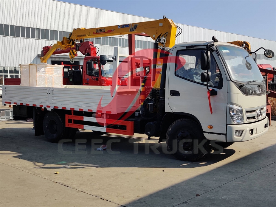 FOTON RHD Crane truck