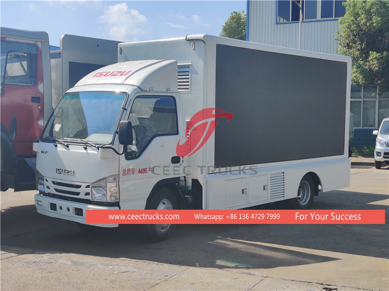 ISUZU 100P 4*2 жетекті жылжымалы жүк көлігі