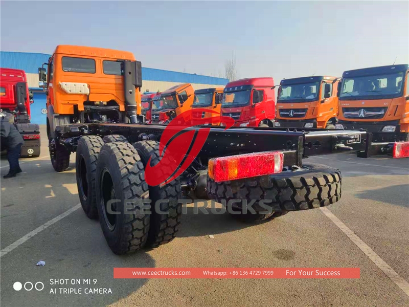 congo beiben 2642 cargo truck chassis