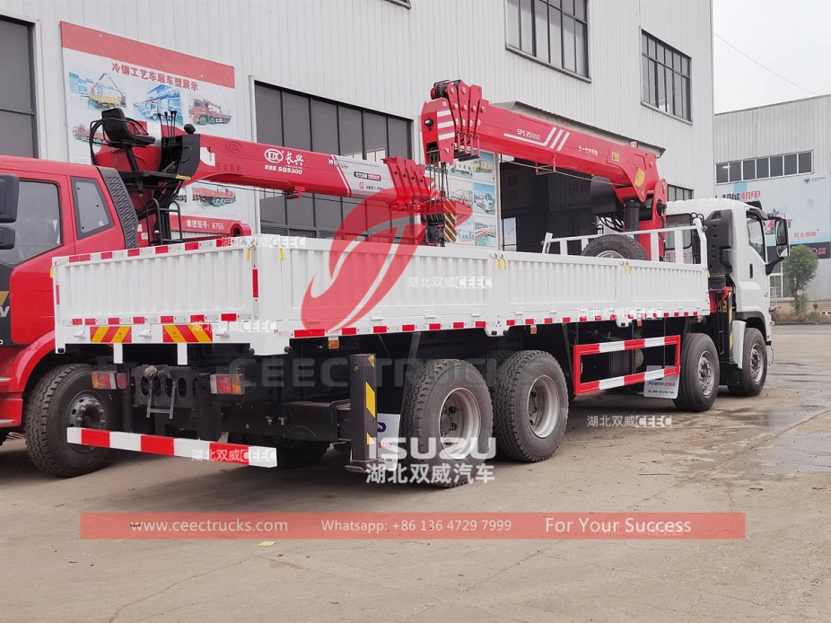 Brand new ISUZU GIGA 12 wheeler crane truck Palfinger SPS25000