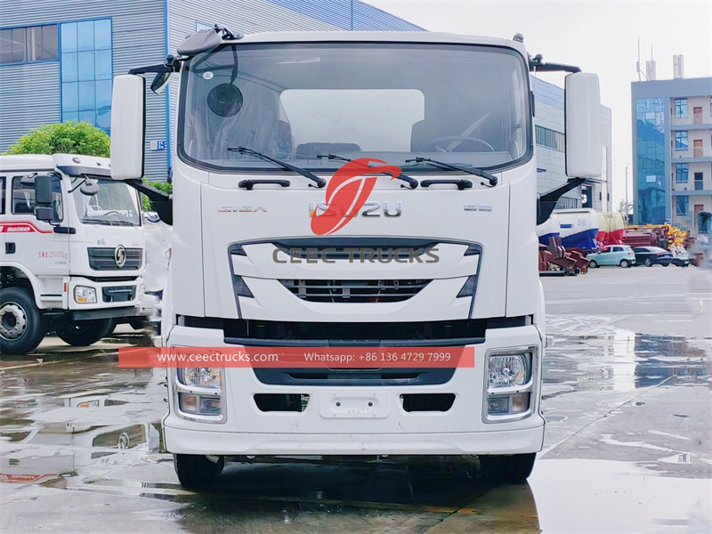 ISUZU GIGA жоғары тиімді шаңға қарсы жүк көлігі үлкен сыйымдылығы 16CBM