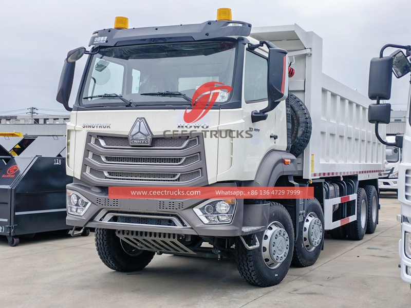 Sinotruk 8x4 420HP 40 тонна жүк тиегіш самосвал зауыттық тікелей сатылыммен