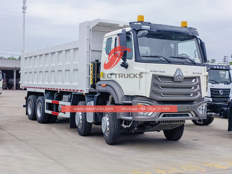 Sinotruk 8x4 420HP 40 тонна жүк тиегіш самосвал зауыттық тікелей сатылыммен