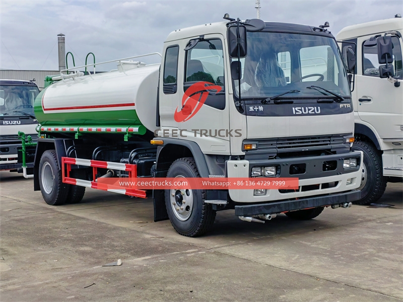 ISUZU FTR 12,000L Вьетнамға су таситын жүк көлігі