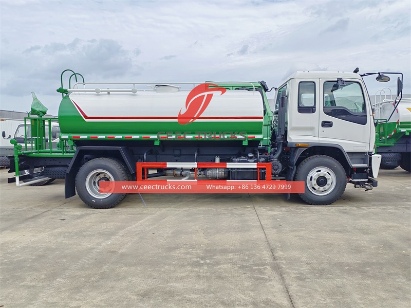 ISUZU FTR 12,000L Вьетнамға су таситын жүк көлігі