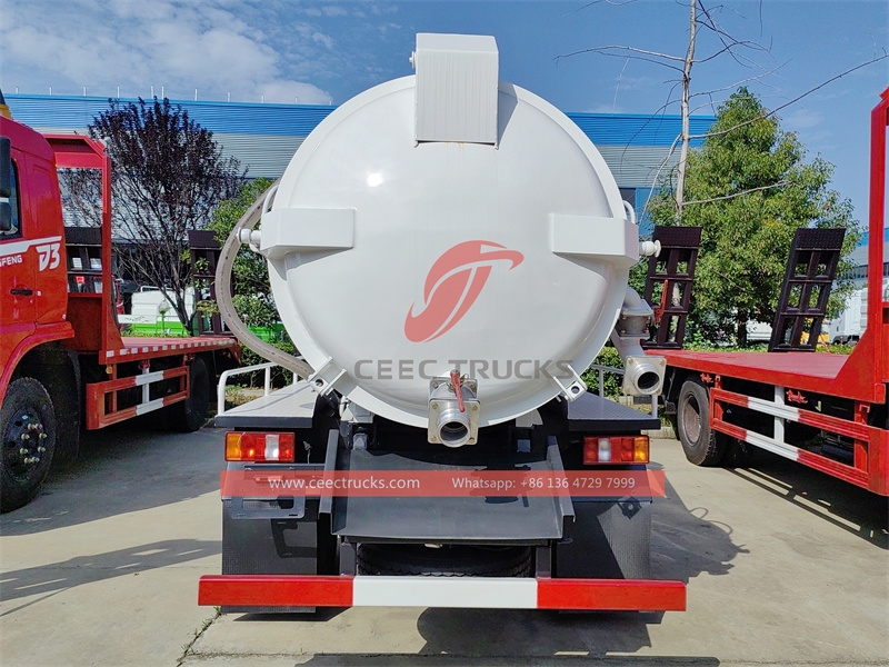 HOWO 4×2 left hand drive sewage suction truck made in China