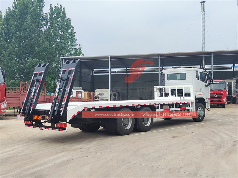 HOWO 400HP flatbed transport truck made in China