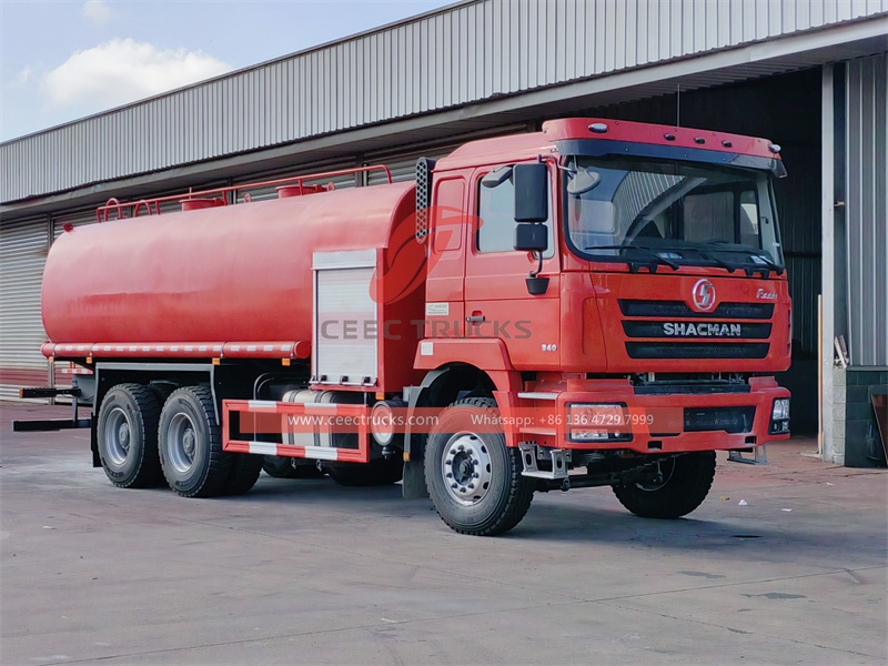 Shacman heavy duty fire fighting 12,000L truck with factory direct sale