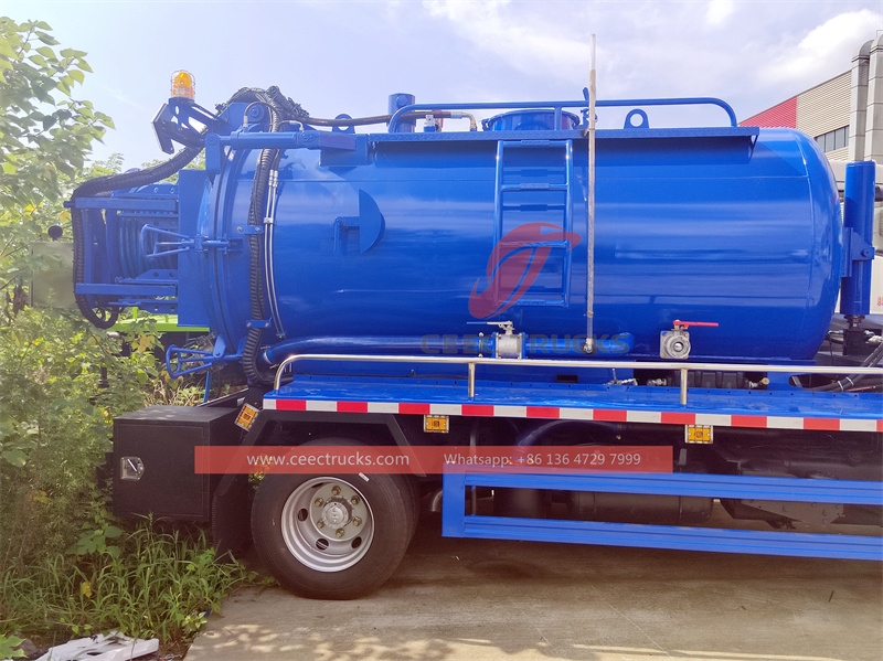 ISUZU NPR 190hp Vacuum Tank Truck made in China