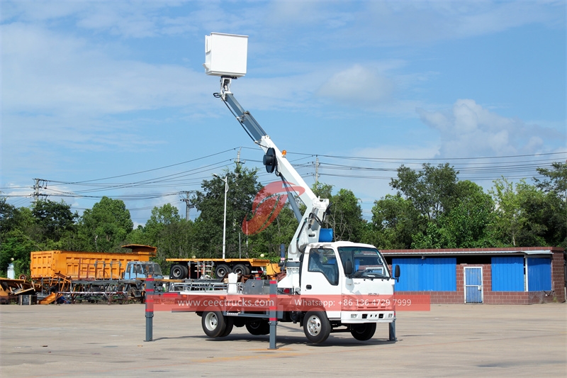 ISUZU NKR 16m Aerial Platform Truck made in China