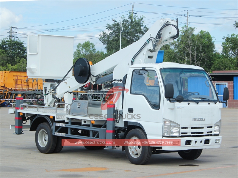 ISUZU NKR 16m Aerial Platform Truck made in China