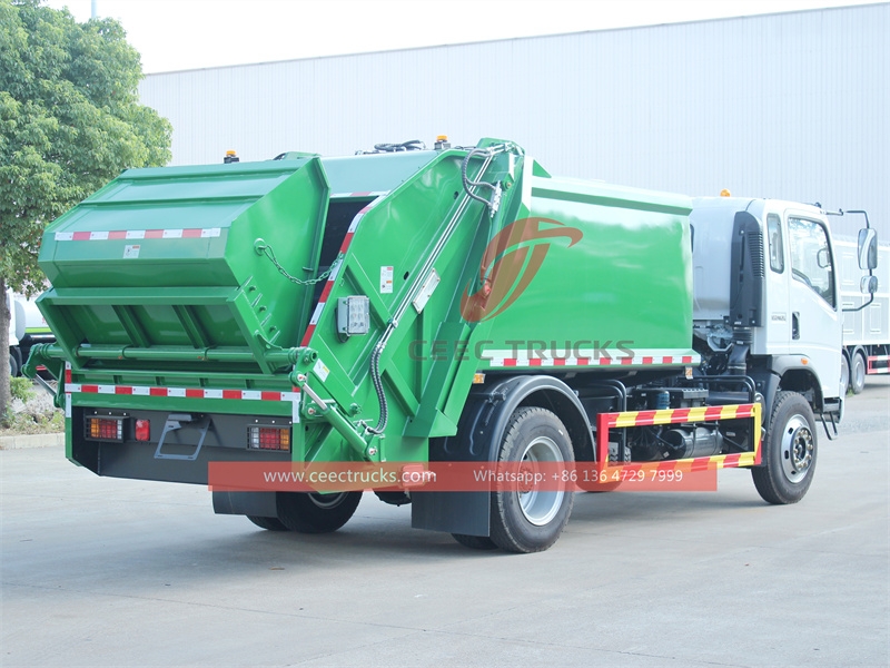 HOWO 8CBM garbage compression truck with direct sale