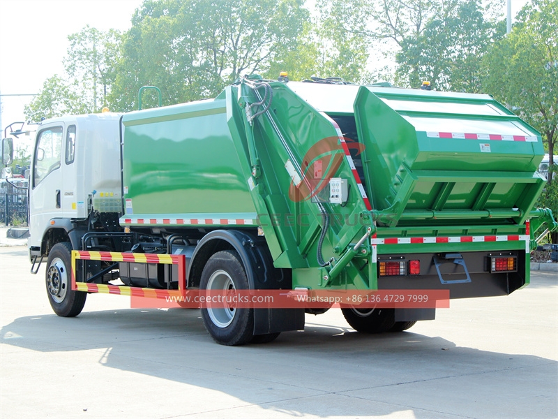 HOWO 8CBM garbage compression truck with direct sale