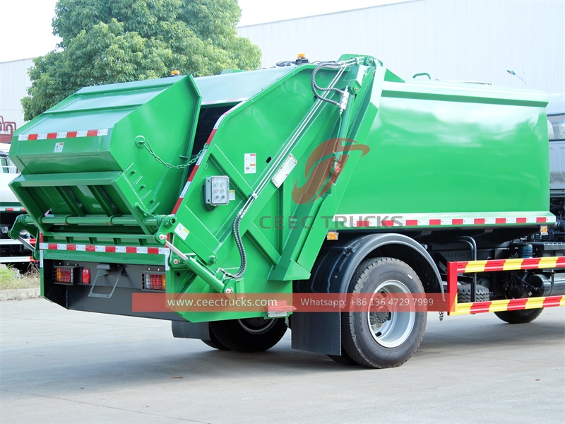 HOWO 8CBM garbage compression truck with direct sale