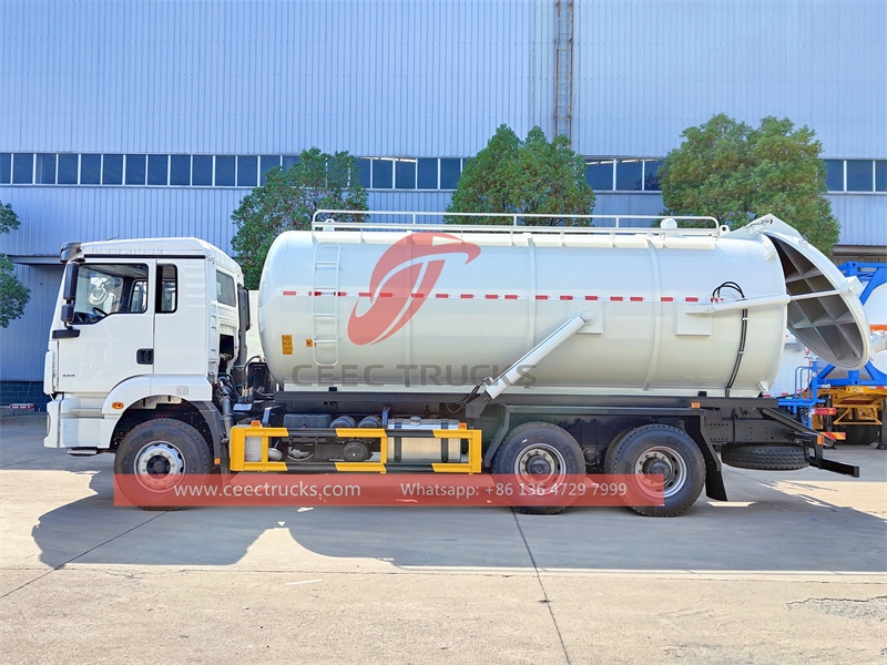 Shacman H3000 20m3 6000 gallon vacuum tanker trucks