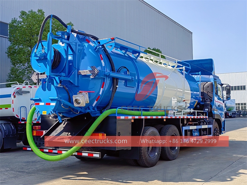 Dongfeng vac pump combination truck with best price