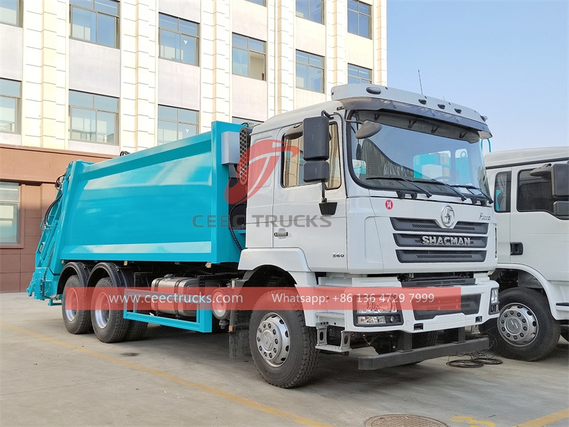 Shacman F3000 mobile compactor truck with factory direct sale