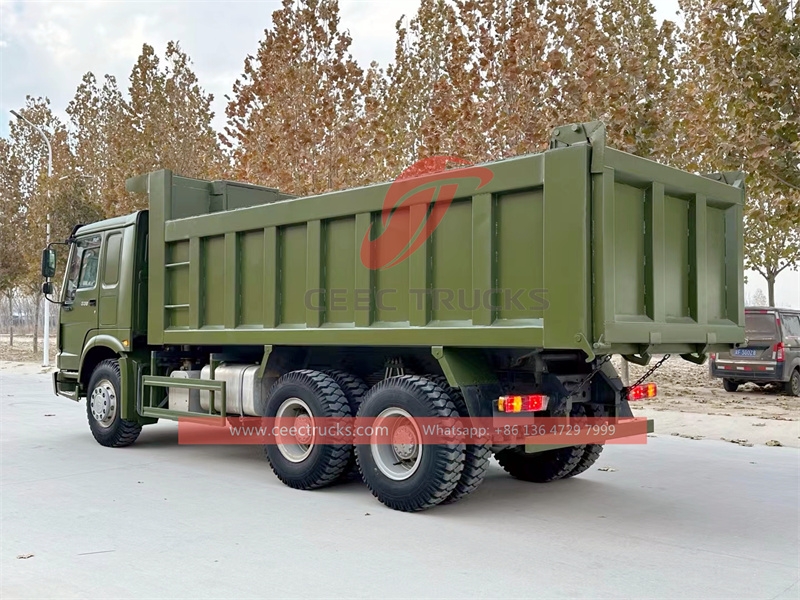 HOWO 30 tons construction tipper truck for sale