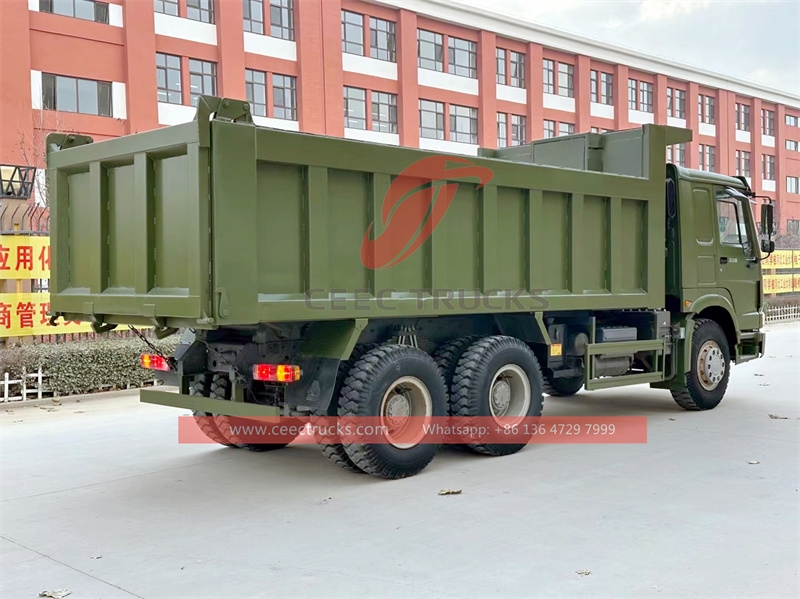 HOWO 30 tons construction tipper truck for sale