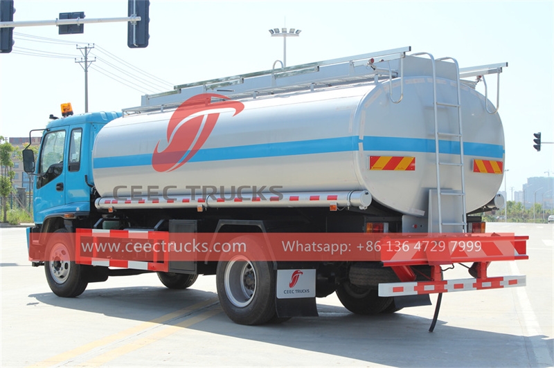 Isuzu FTR 12000L mobile fuel bowser made in China