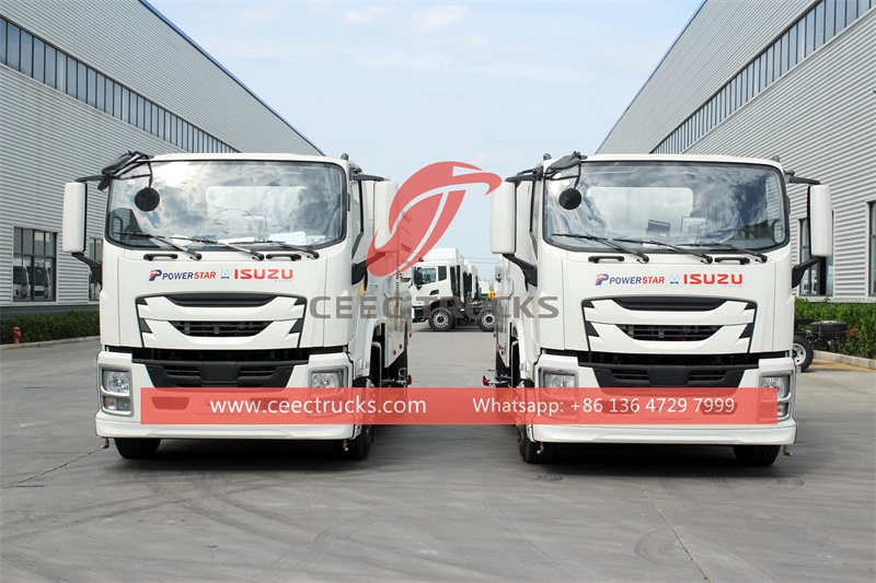 ISUZU FTR airport sweeper truck with factory direct sale