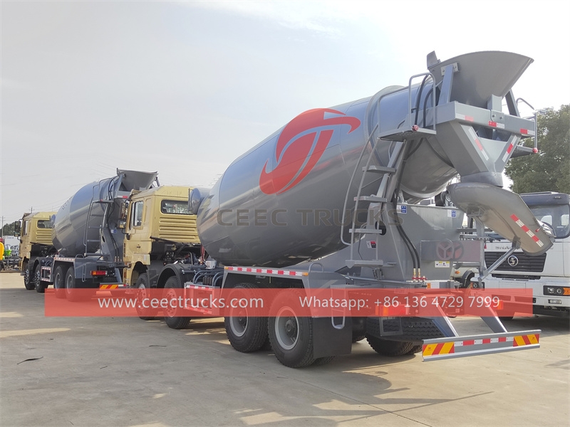 Shacman heavy duty 380HP Concrete Mixer Truck from China