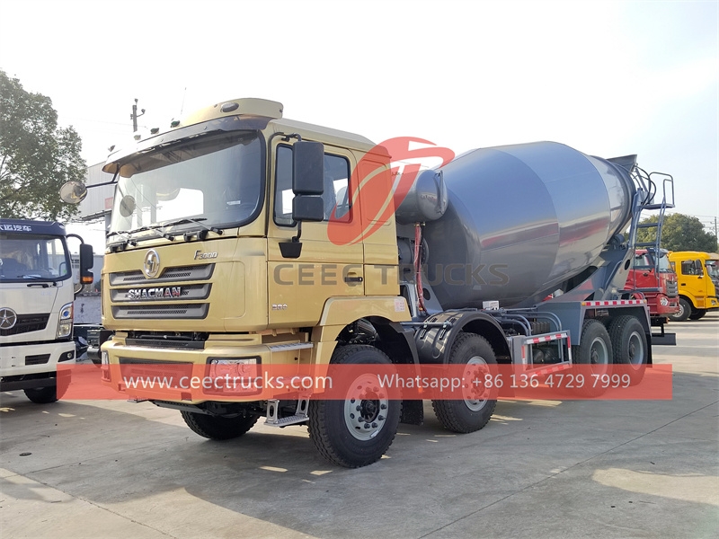 Shacman heavy duty 380HP Concrete Mixer Truck from China