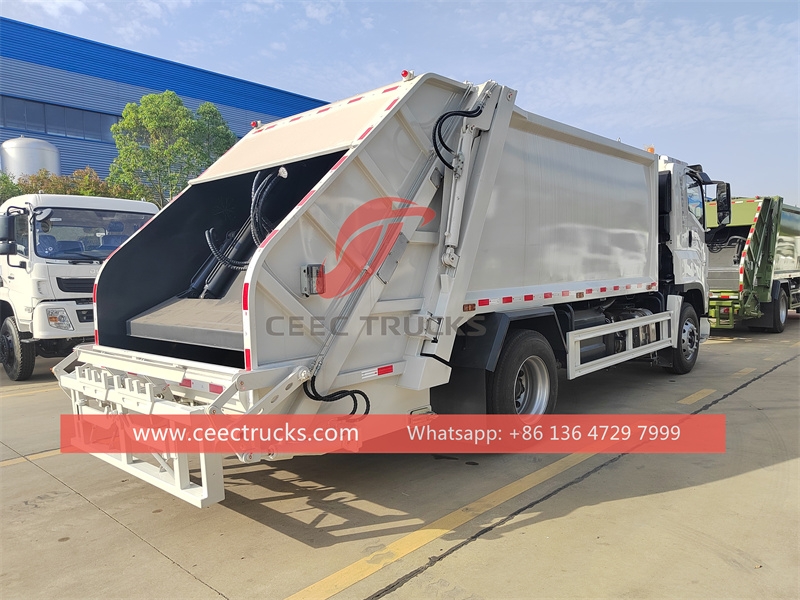 ISUZU Giga garbage compactor truck with factory direct sale