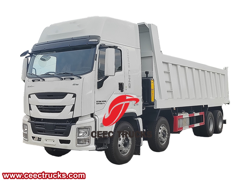 Best price ISUZU 8x4 25tons tipper truck