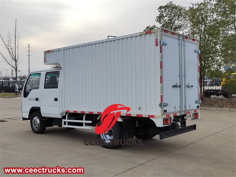 Isuzu 100P double row van truck