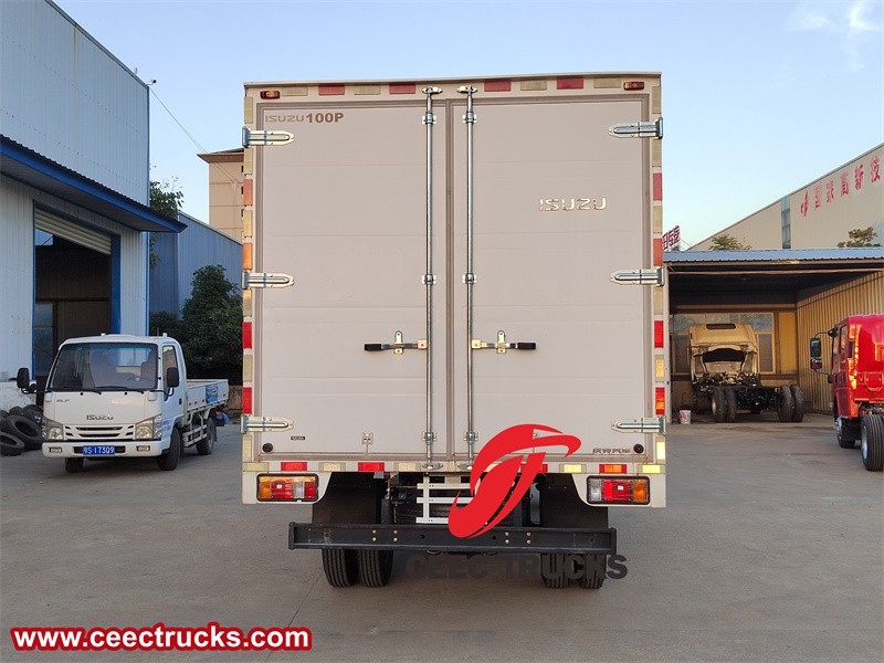 Dry Freight Box Trucks made by Isuzu