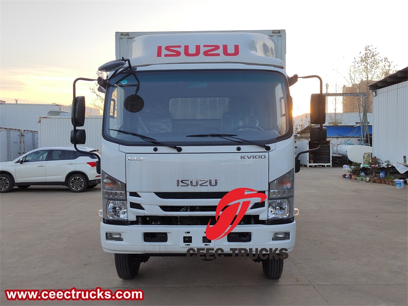 Dry Freight Box Trucks made by Isuzu