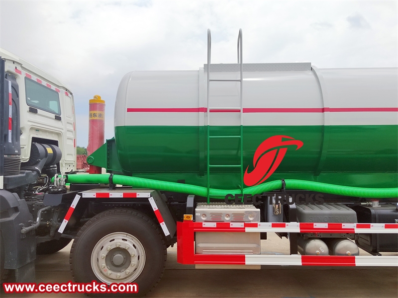 Howo 12 wheeler sewer vator truck with factory direct sale