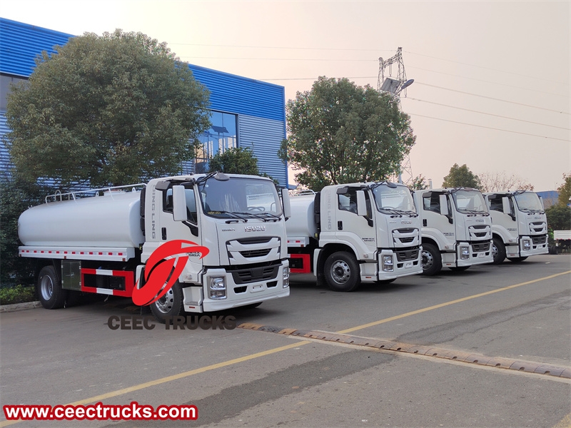 Isuzu GIGA 4x2 12000L drinking water transport truck