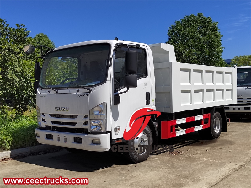 Sand delivery tipper truck Isuzu