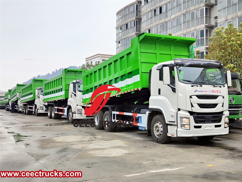 Isuzu GIGA 6x4 mining dump truck with factory direct sale