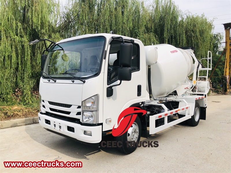 Isuzu Ready Mix Concrete Mixer Truck