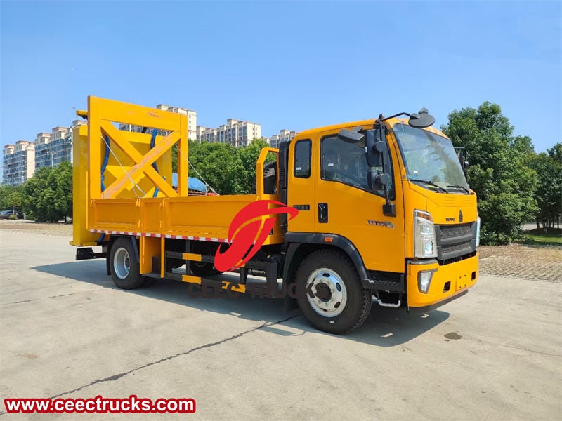 HOWO truck with anti-collision device with factory direct sale