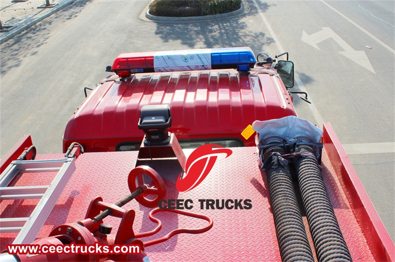 Isuzu chassis Foam Water Rescue Fire Trucks