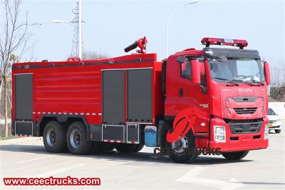 Isuzu heavy duty airport rescue fire truck