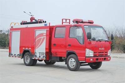 New Isuzu 4KH1 120HP 3000 Liters Fire fighting truck