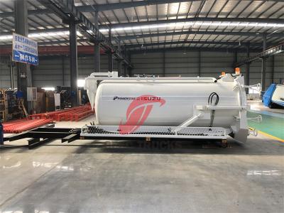 5,000 liters vacuum pump tanker body