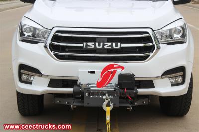 Isuzu 4x4 drive utility service truck